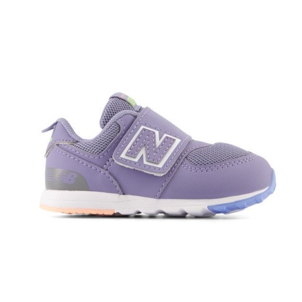New Balance 574 NEW-B Hook & Loop Lavender Sneakers